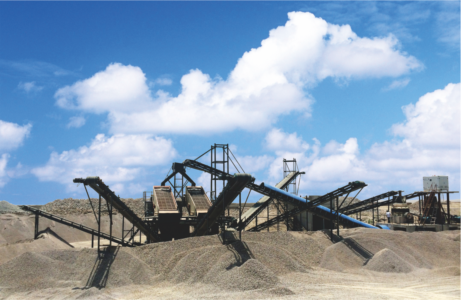 Artifical sand making