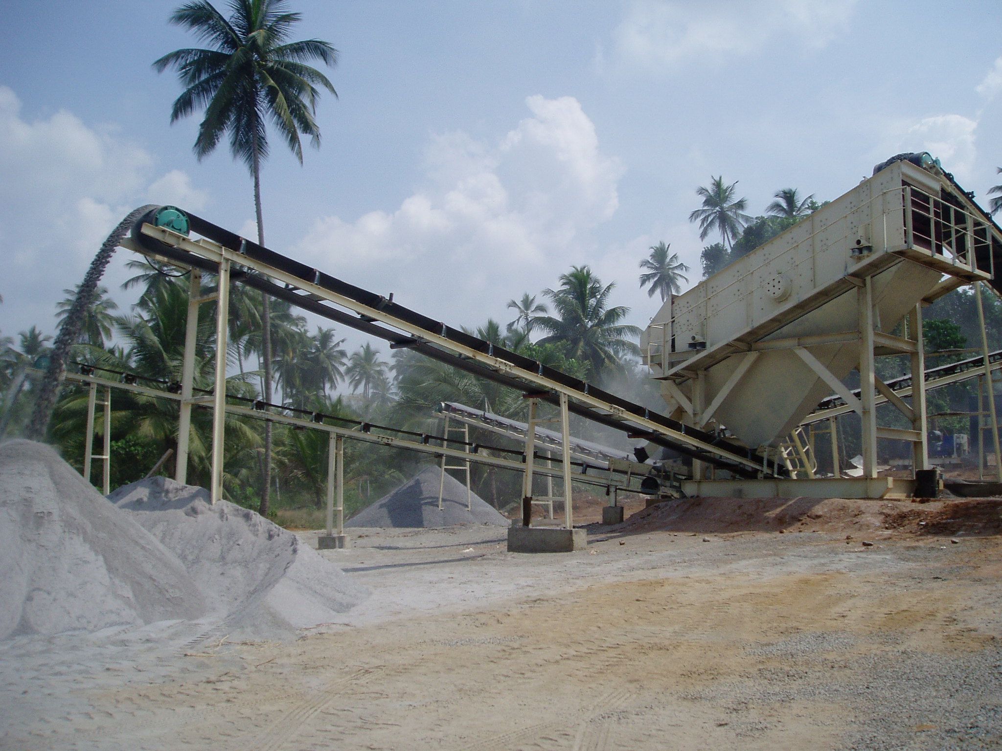 Aggregate production line