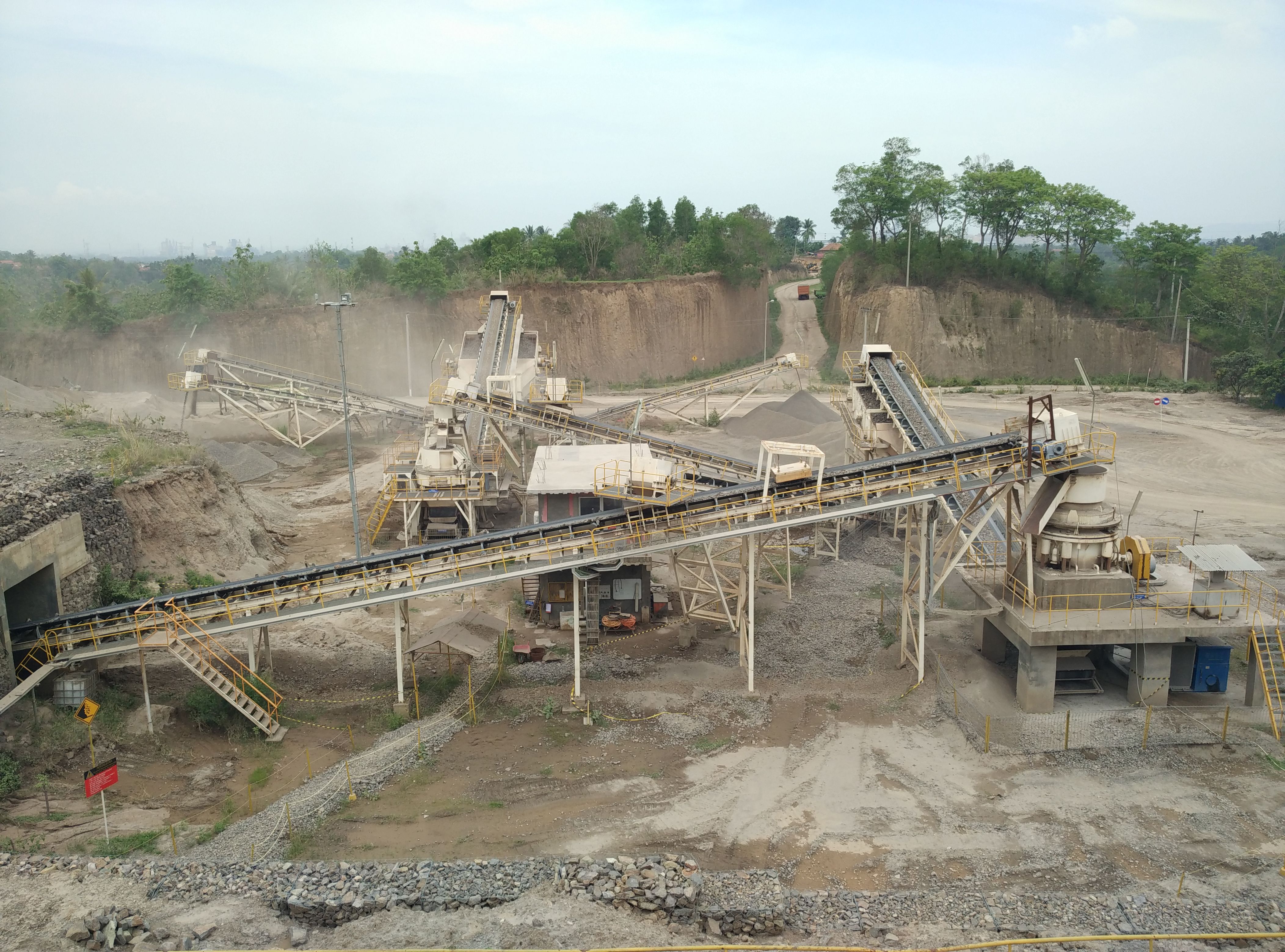 Sandmine Aggregate production line